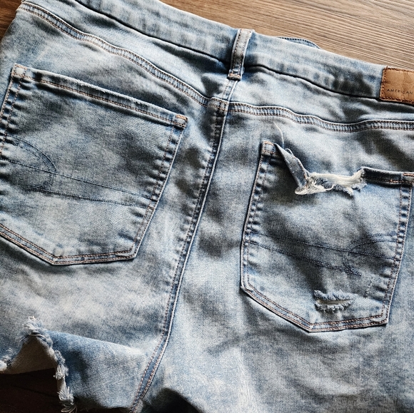 AE Ne(X)t Level Curvy High-waisted Short Shorts - Picture 9 of 9